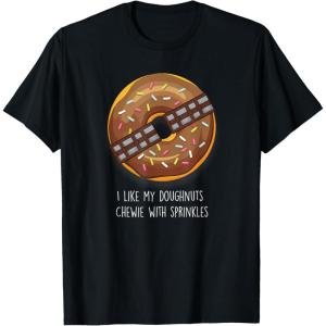 image:imageStar Wars Donut Chewie With Sprinkles TShirtBlack