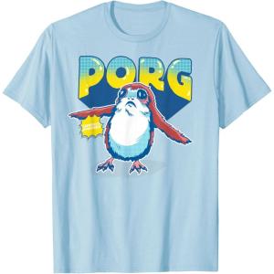 image:imageStar Wars Porg Chewbacca Approved Comic Portrait TShirtBaby Blue