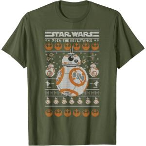 image:imageStar Wars Stitched BB8 Join The Resistance TShirtOlive Green