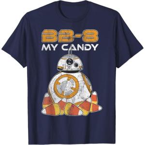 image:imageStar Wars The Force Awakens BB8 My Candy Halloween TShirtNavy Blue