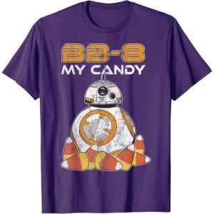 image:imageStar Wars The Force Awakens BB8 My Candy Halloween TShirtPurple
