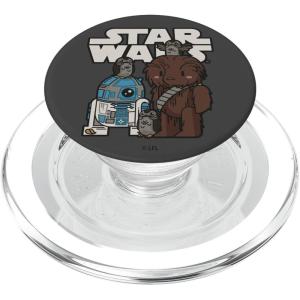 image:imageStar Wars The Last Jedi R2D2 Chewbacca Porgs Cartoon PopSockets MagSafe PopGrip for iPhoneMagSafe