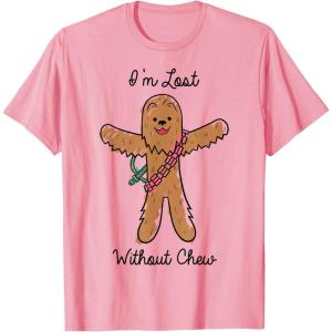 image:imageStar Wars Valentines Day Chewie Im Lost Without Chew TShirtPink