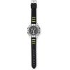 image:imageAccutime Lucas Star Wars Baby Yoda Adult Mens Analog Watch  Silicone Strap Large Glass Dial Mattle Case Male Analog Wrist Watch in Black Model MNL9008AZ