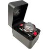 image:imageAccutime Mens Disney Lucas Film Star Wars The Bad Batch Gun Metal Analog Quartz Wrist Watch with Red Accents for Male Adults Model BAD8017AZ
