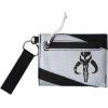 image:imageBioworld Din Djarin The Mandalorian Mens Trifold Wallet with Keychain Clip