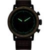 image:imageCITIZEN Mens EcoDrive Mandalorian Chronograph 44mm TwoTone IonPlated Stainless Steel Case with a Brown Leather Strap amp Gray Dial Style CA085709W