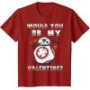 image:imageStar Wars BB8 BB My Valentine Hearts Graphic TShirt TShirtCranberry Red
