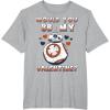 image:imageStar Wars BB8 BB My Valentine Hearts Graphic TShirt TShirtHeather Grey