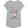 image:imageStar Wars BB8 BB My Valentine Hearts Graphic TShirt TShirtHeather Grey