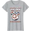 image:imageStar Wars BB8 BB My Valentine Hearts Graphic TShirt TShirtHeather Grey