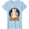 image:imageStar Wars BB8 Beep Quote Circle Design Graphic TShirt TShirtBaby Blue