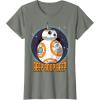 image:imageStar Wars BB8 Beep Quote Circle Design Graphic TShirt TShirtOlive Heather