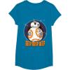 image:imageStar Wars BB8 Beep Quote Circle Design Graphic TShirt TShirtSapphire Blue