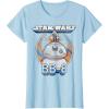 image:imageStar Wars BB8 Episode 7 Rebel Logo With Stripes TShirtBaby Blue