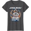 image:imageStar Wars BB8 Episode 7 Rebel Logo With Stripes TShirtDark Heather Grey