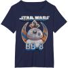 image:imageStar Wars BB8 Episode 7 Rebel Logo With Stripes TShirtNavy Blue