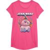 image:imageStar Wars BB8 Episode 7 Rebel Logo With Stripes TShirtPink Heather