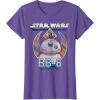 image:imageStar Wars BB8 Episode 7 Rebel Logo With Stripes TShirtPurple Heather