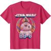 image:imageStar Wars BB8 Episode 7 Rebel Logo With Stripes TShirtRed Heather