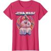 image:imageStar Wars BB8 Episode 7 Rebel Logo With Stripes TShirtRed Heather