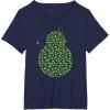 image:imageStar Wars BB8 Green Shamrocks St Patricks Day TShirtNavy Blue