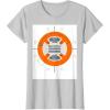 image:imageStar Wars BB8 Halloween Costume TShirtSilver Grey