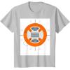 image:imageStar Wars BB8 Halloween Costume TShirtSilver Grey