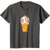 image:imageStar Wars BB8 Ice Cream TShirtAsphalt Grey