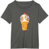 image:imageStar Wars BB8 Ice Cream TShirtAsphalt Grey