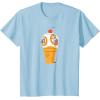 image:imageStar Wars BB8 Ice Cream TShirtBaby Blue