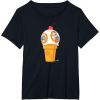 image:imageStar Wars BB8 Ice Cream TShirtBlack