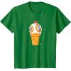 image:imageStar Wars BB8 Ice Cream TShirtKelly Green