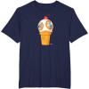 image:imageStar Wars BB8 Ice Cream TShirtNavy Blue