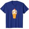image:imageStar Wars BB8 Ice Cream TShirtRoyal Blue