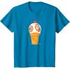 image:imageStar Wars BB8 Ice Cream TShirtSapphire Blue