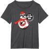 image:imageStar Wars BB8 Let the Good Times Roll Holiday TShirtDark Heather Grey