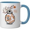 image:imageStar Wars BB8 One of a Kind Droid Doodle Ceramic Mug OrangeWhiteBlueWhite