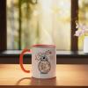 image:imageStar Wars BB8 One of a Kind Droid Doodle Ceramic Mug OrangeWhiteOrangeWhite