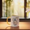 image:imageStar Wars BB8 One of a Kind Droid Doodle Ceramic Mug OrangeWhiteYellowWhite