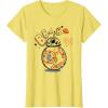 image:imageStar Wars BB8 One of a Kind Droid Doodle TShirt TShirtLemon Yellow