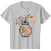 image:imageStar Wars BB8 One of a Kind Droid Doodle TShirt TShirtSilver Grey
