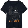 image:imageStar Wars BB8 Outlined Schematic TShirtBlack