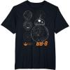 image:imageStar Wars BB8 Outlined Schematic TShirtBlack