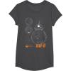 image:imageStar Wars BB8 Outlined Schematic TShirtDark Heather Grey