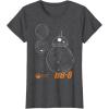 image:imageStar Wars BB8 Outlined Schematic TShirtDark Heather Grey