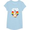 image:imageStar Wars BB8 Rainbow Circle Background TShirtBaby Blue