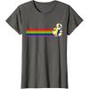 image:imageStar Wars BB8 Rainbow TShirtAsphalt Grey