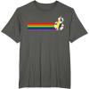 image:imageStar Wars BB8 Rainbow TShirtAsphalt Grey