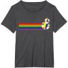 image:imageStar Wars BB8 Rainbow TShirtDark Heather Grey